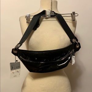 Zara Bags - NWT Zara Black Patent Leather Belt Bag Zara Bags - NWT Zara Black Patent Leather Belt Bag